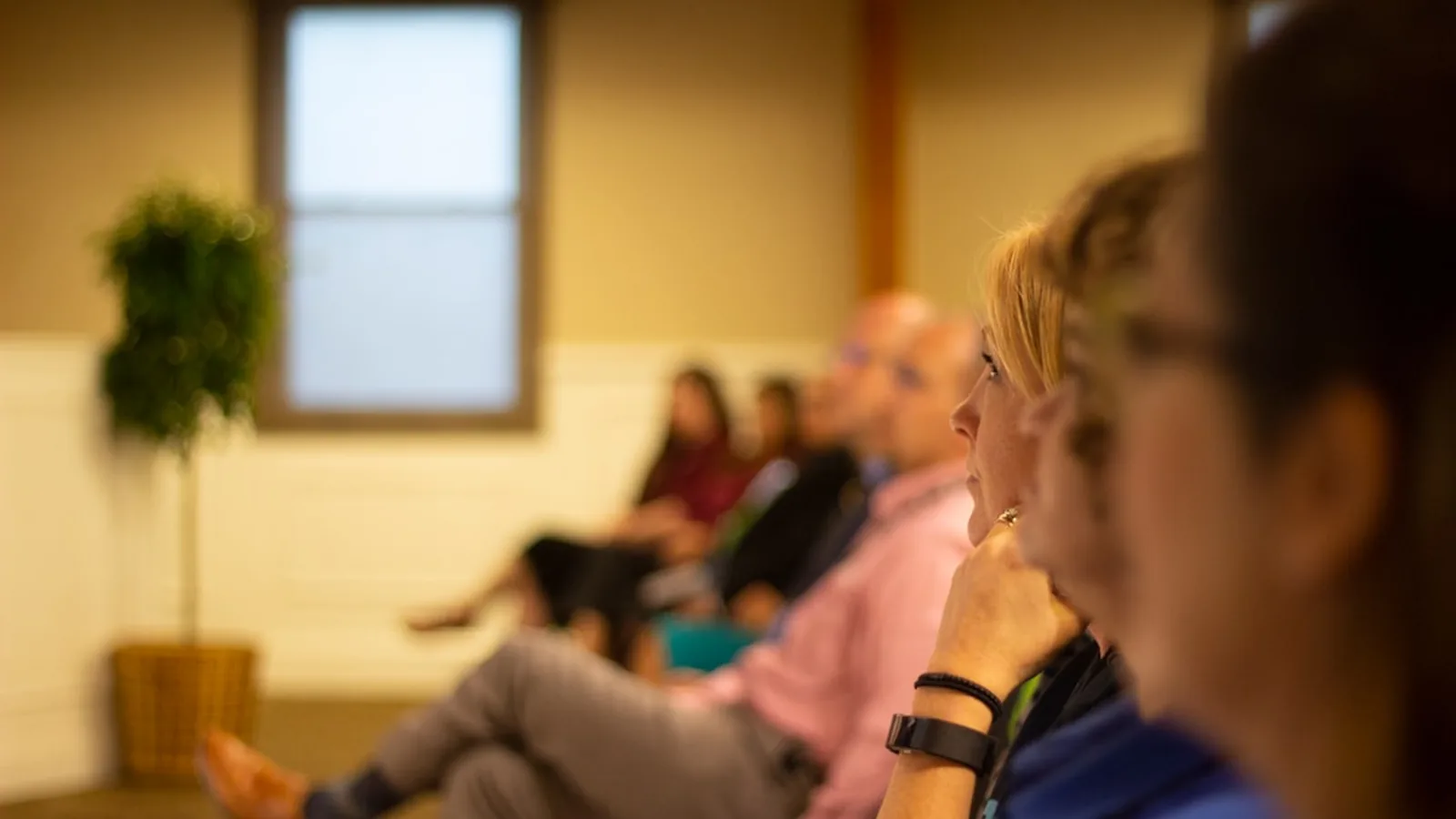 Attendees seated at an estate planning seminar